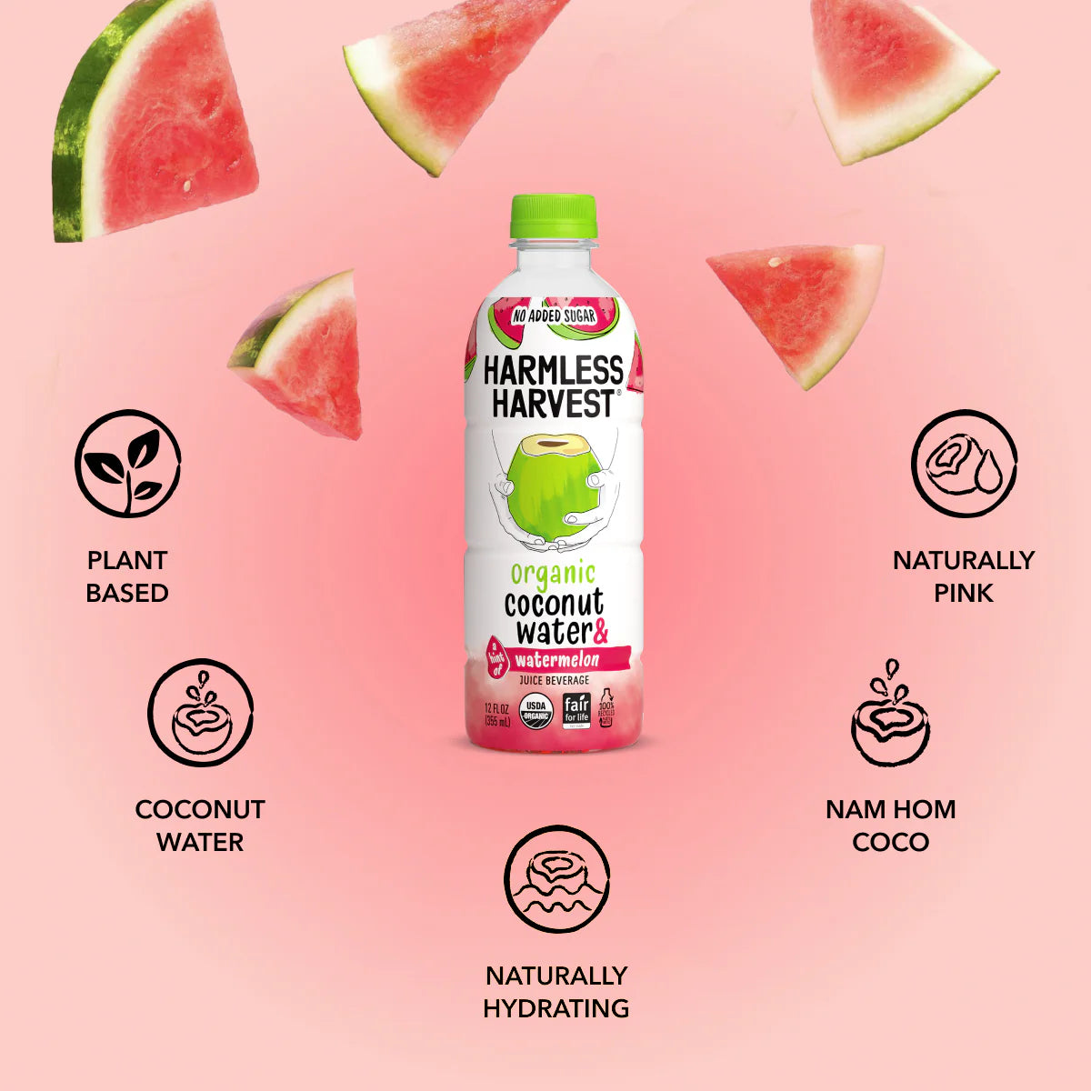 Coconut Water Whole Foods Watermelon Juice Harmless Harvest