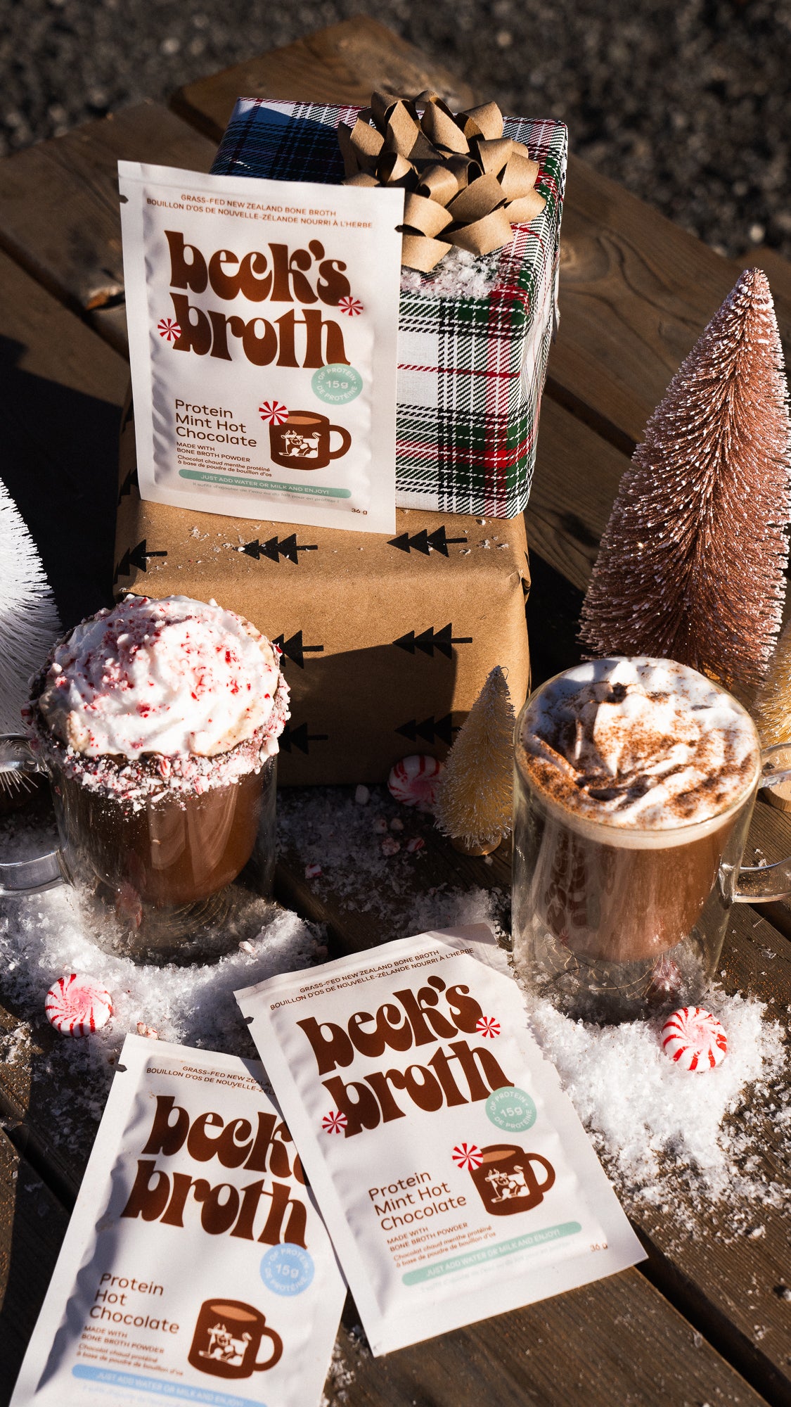 Beck's Broth - Bone Broth Mint Hot Chocolate | Coco Market