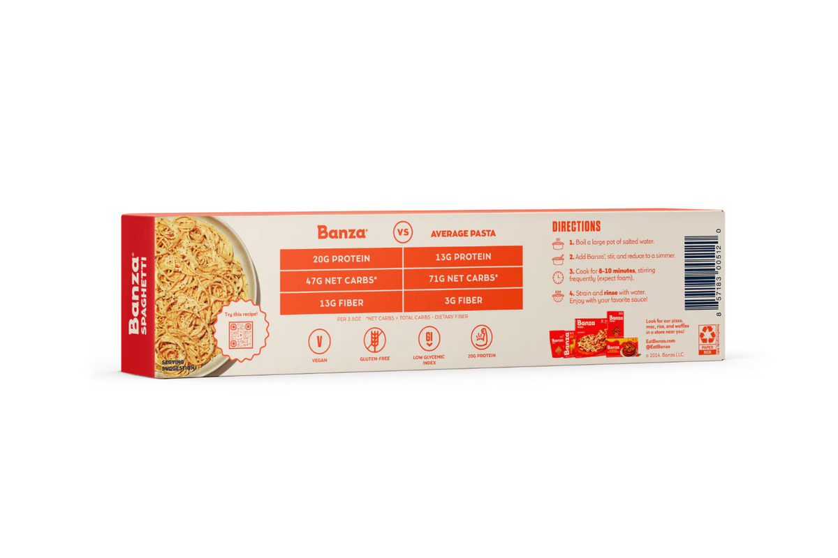 pastaさページ Banza - Chickpea Pasta | Spaghetti | Coco Market