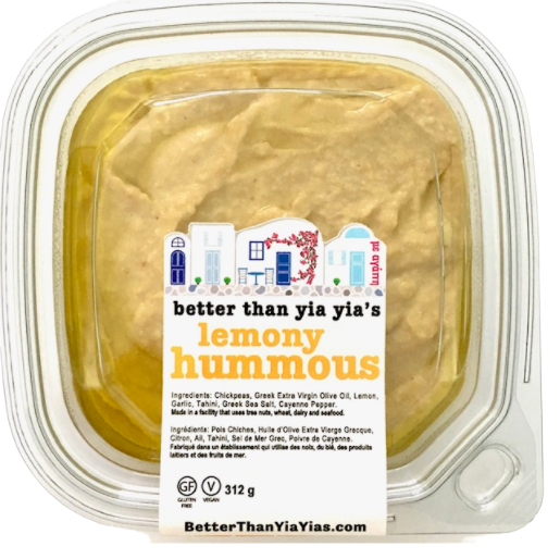 Better than Yia Yia’s Foods - Lemmony Hummus
