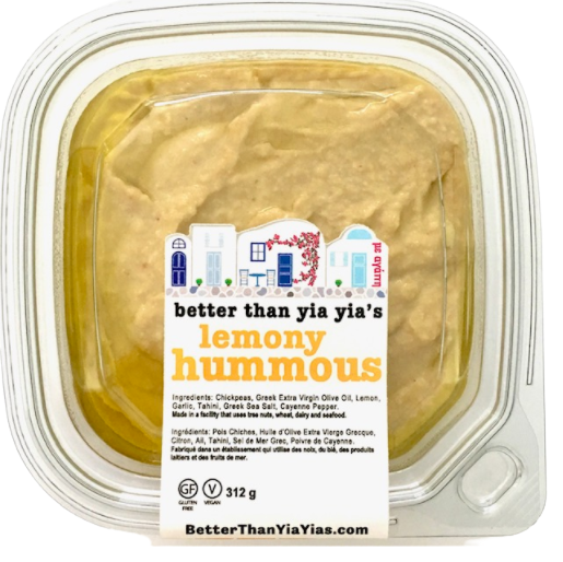 Better than Yia Yia's Foods - Lemmony Hummus | Coco Market
