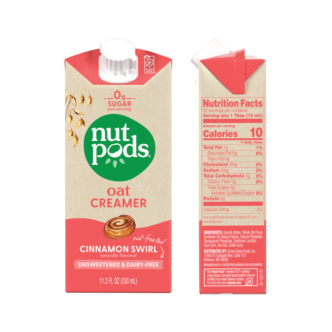 Nutpods Cinnamon Swirl Creamer (unsweetened) Coco Market