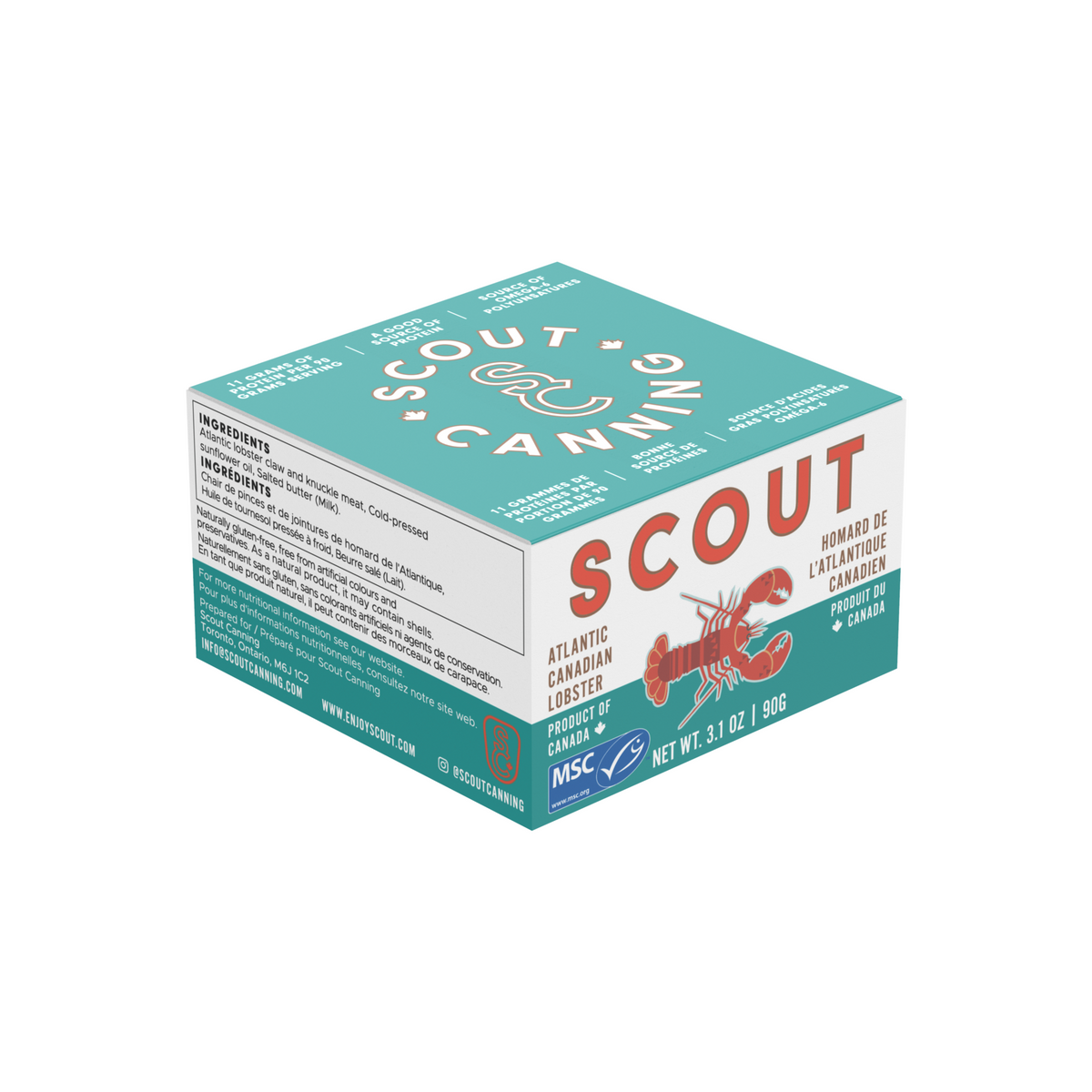 Scout Canning - Atlantic Lobster