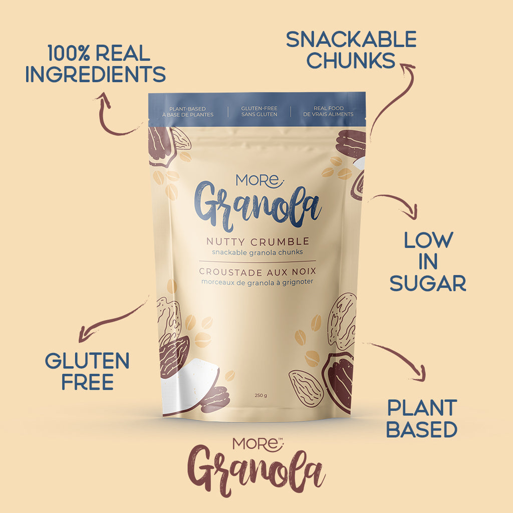 More Granola - snackable granola chunks!