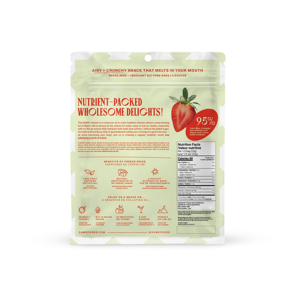 OHME! Foods - Freeze-Dried Fruits