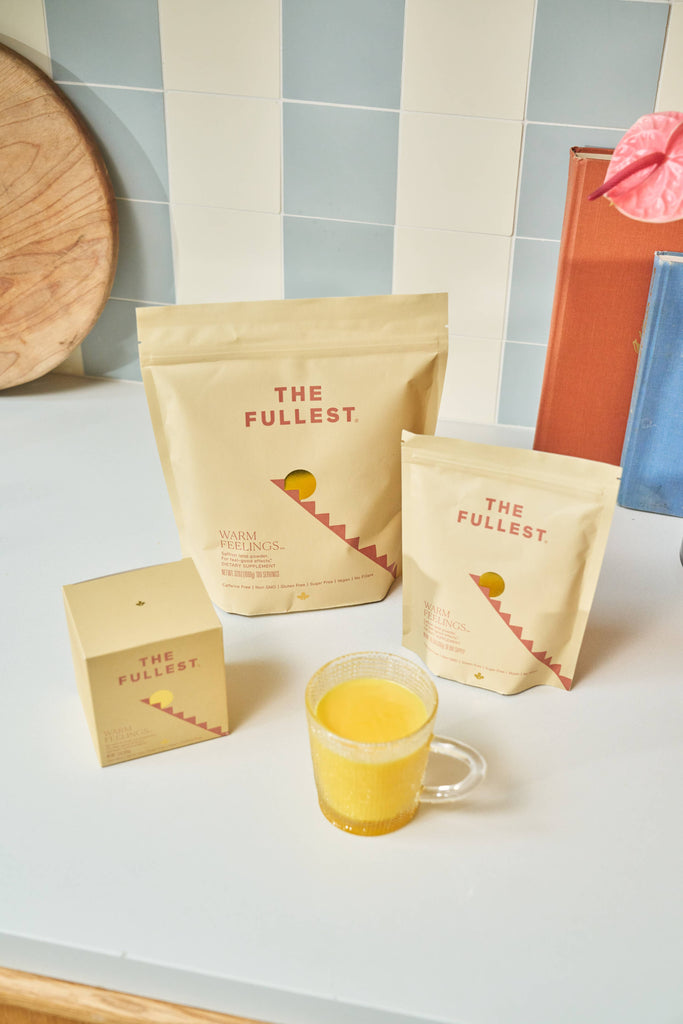 THE FULLEST - Warm Feelings Saffron Latte | 10 Single-Serving Sachets