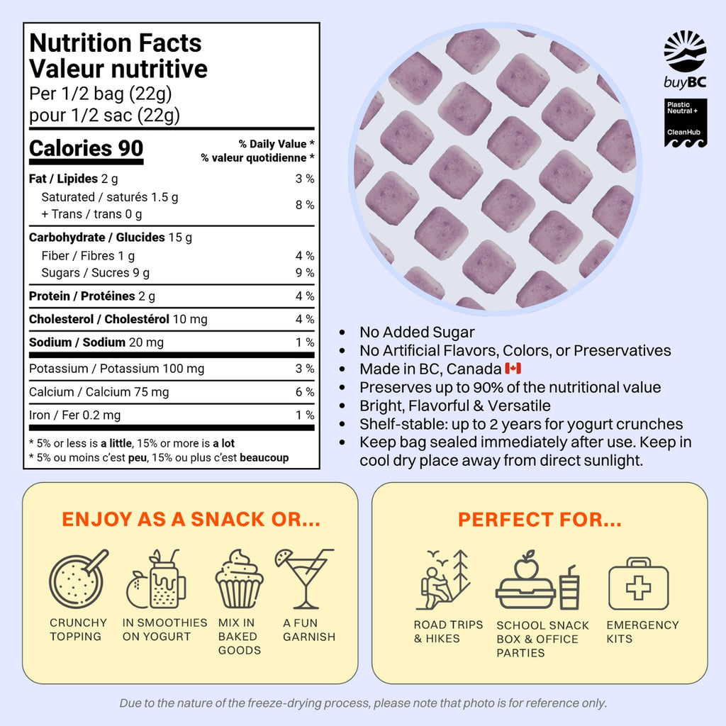 OHME! Foods - Freeze-Dried Greek Yogurt Crunch