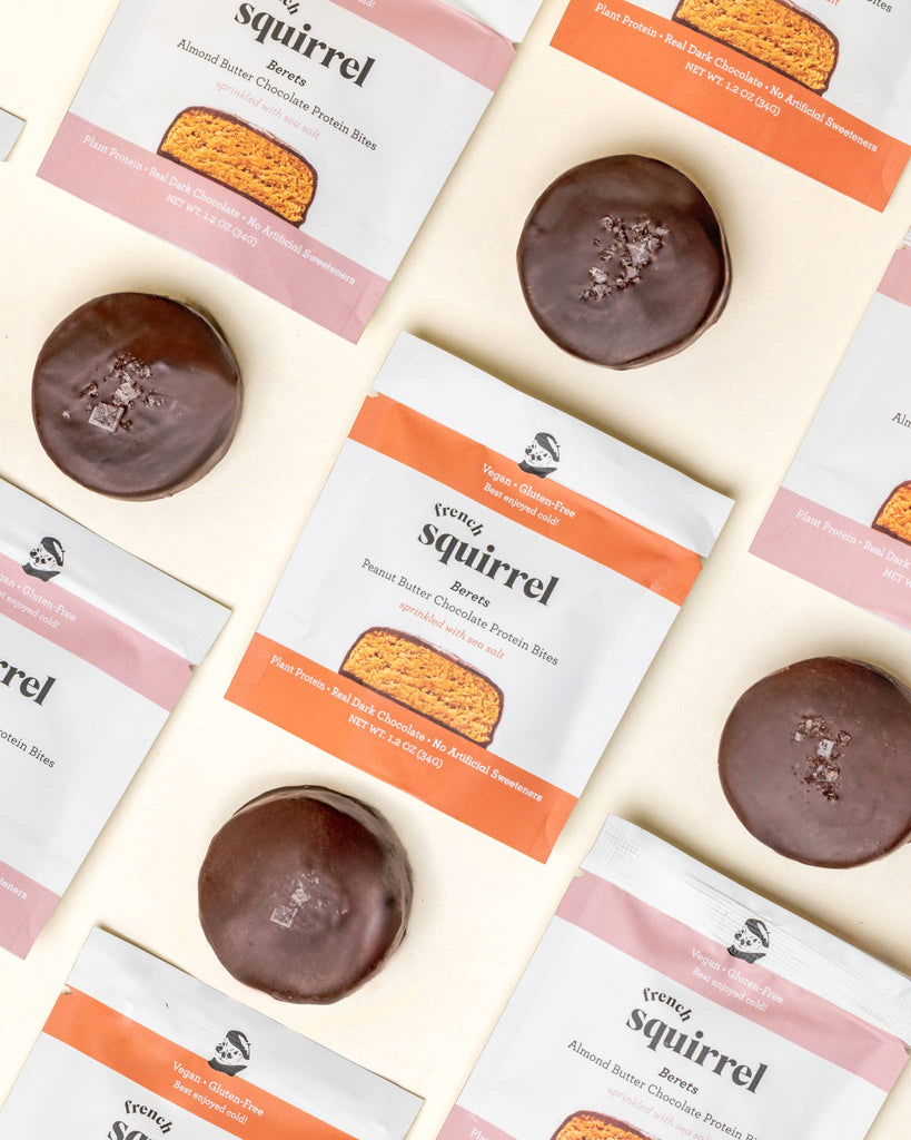 French Squirrel - Berets Chocolate Protein Bites