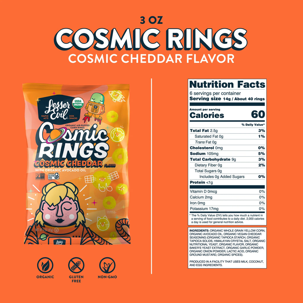 Lesser Evil - Cosmic Rings: Cosmic Cheddar