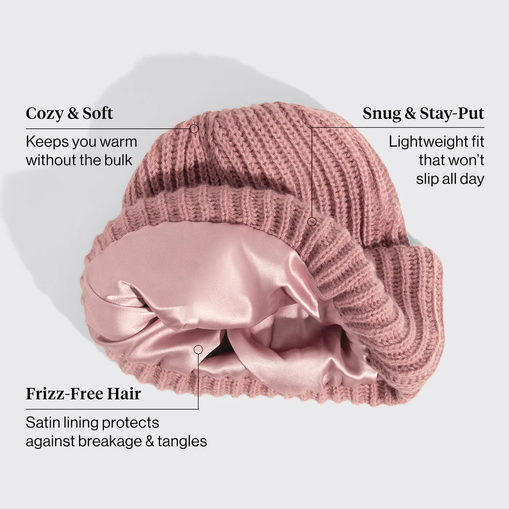 KITSCH - Glazey Satin-Lined Beanie