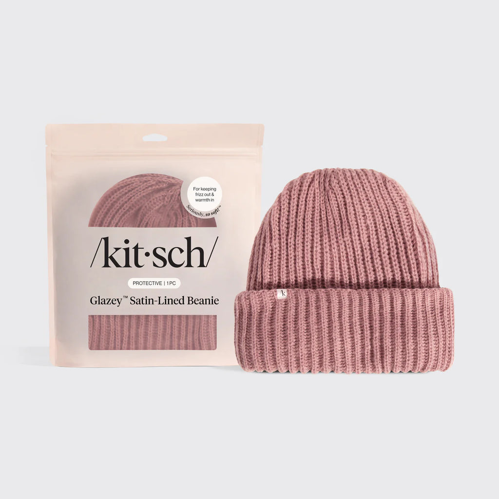 KITSCH - Glazey Satin-Lined Beanie