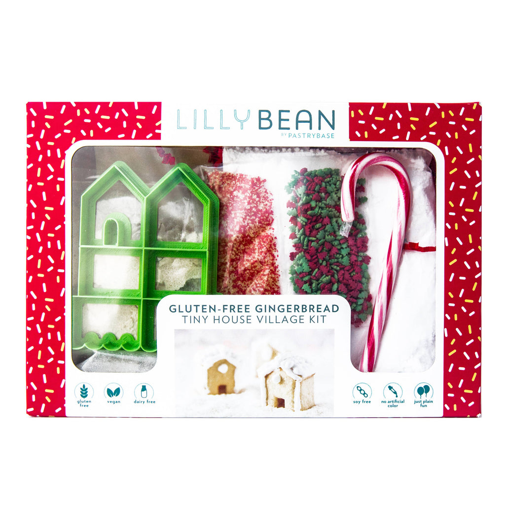 LillyBean Baking - Gingerbread House Baking Kit (Vegan & Gluten-Free)