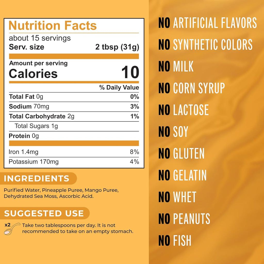 True Sea Moss - Superfood Gel