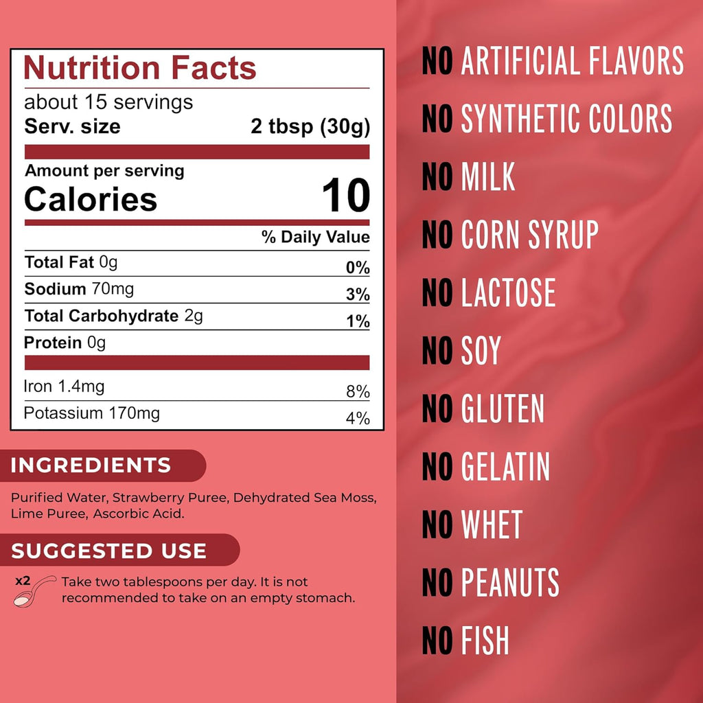 True Sea Moss - Superfood Gel