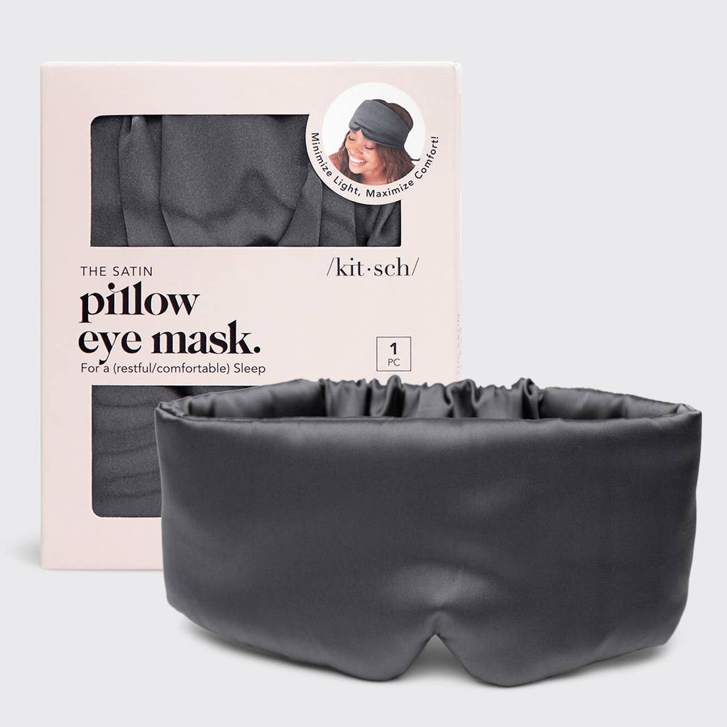 KITSCH - The Pillow Eye Mask - Charcoal