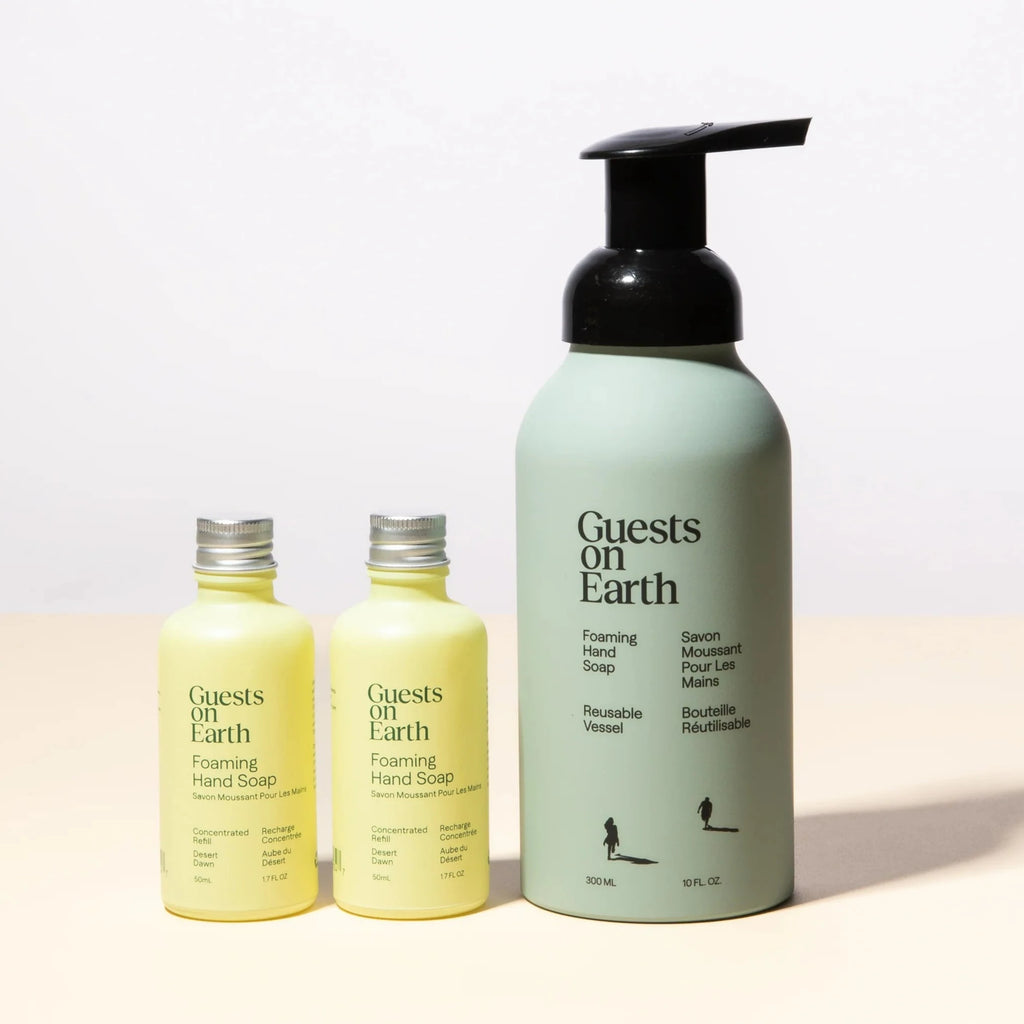Guests of Earth - Reusable Foaming Hand Soap Kit