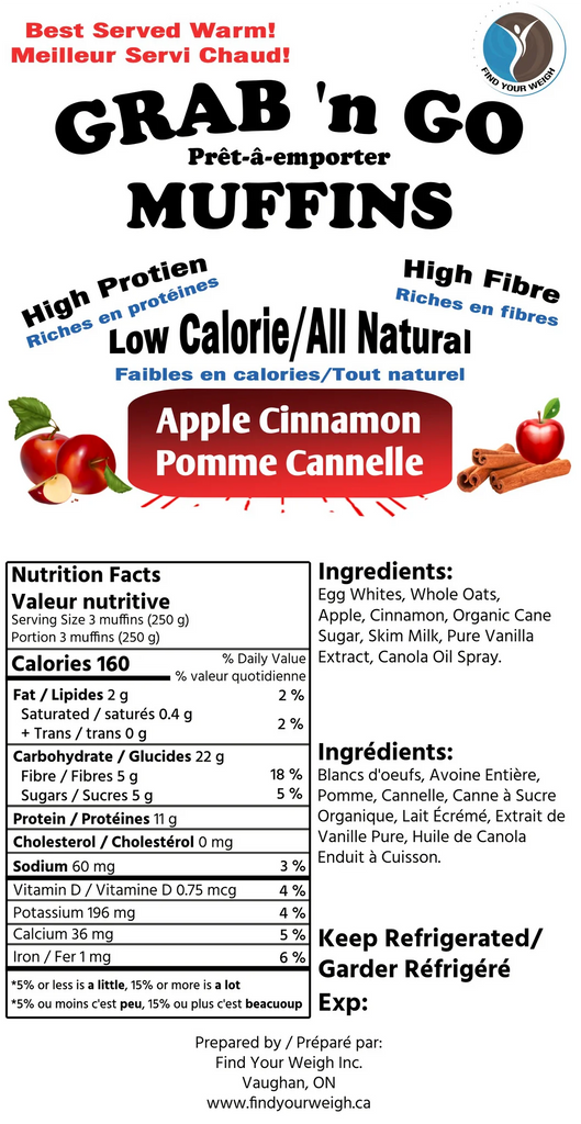 Find Your Weigh - Grab 'n Go Muffins