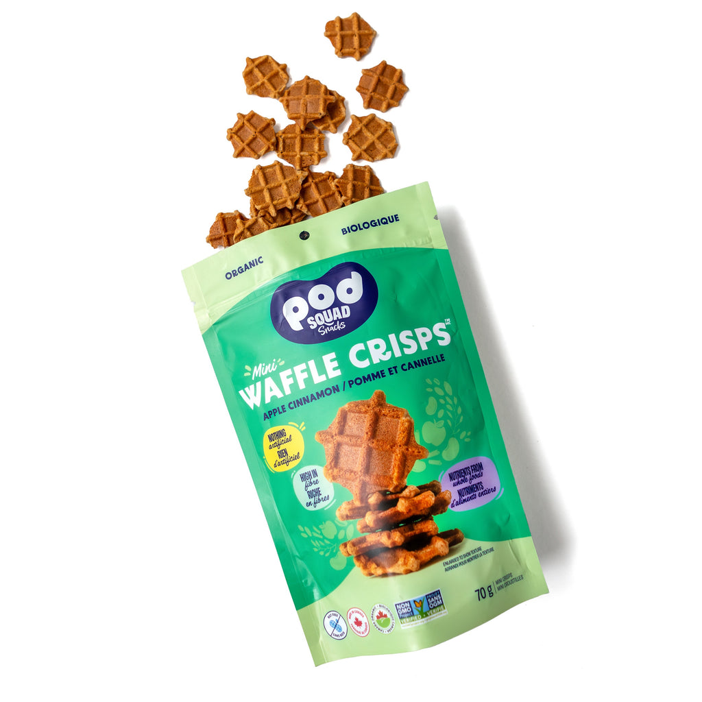 Pod Squad Snacks - Mini Waffle Crisps