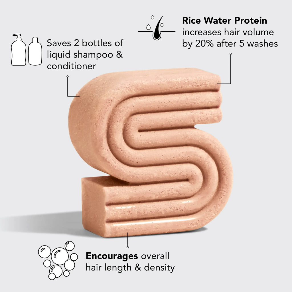 KITSCH - Rice Water Shampoo Bar for Hair Growth