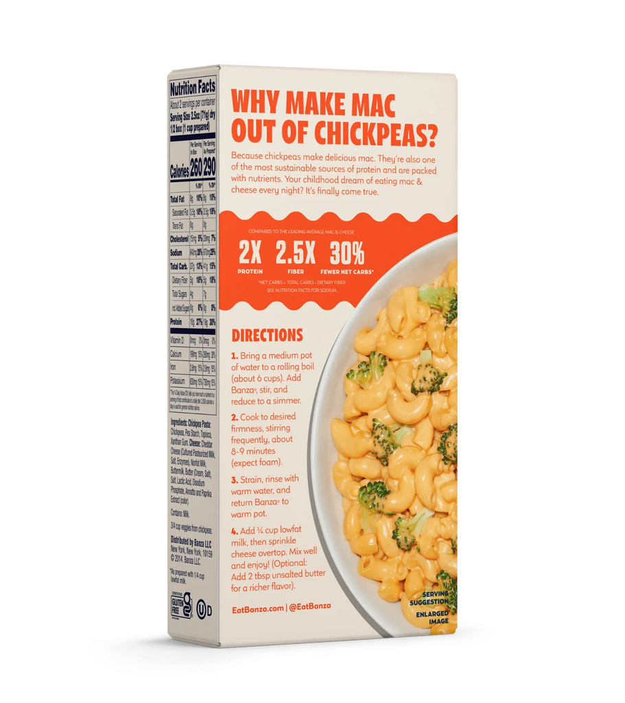 Banza - Cheddar Mac and Cheese