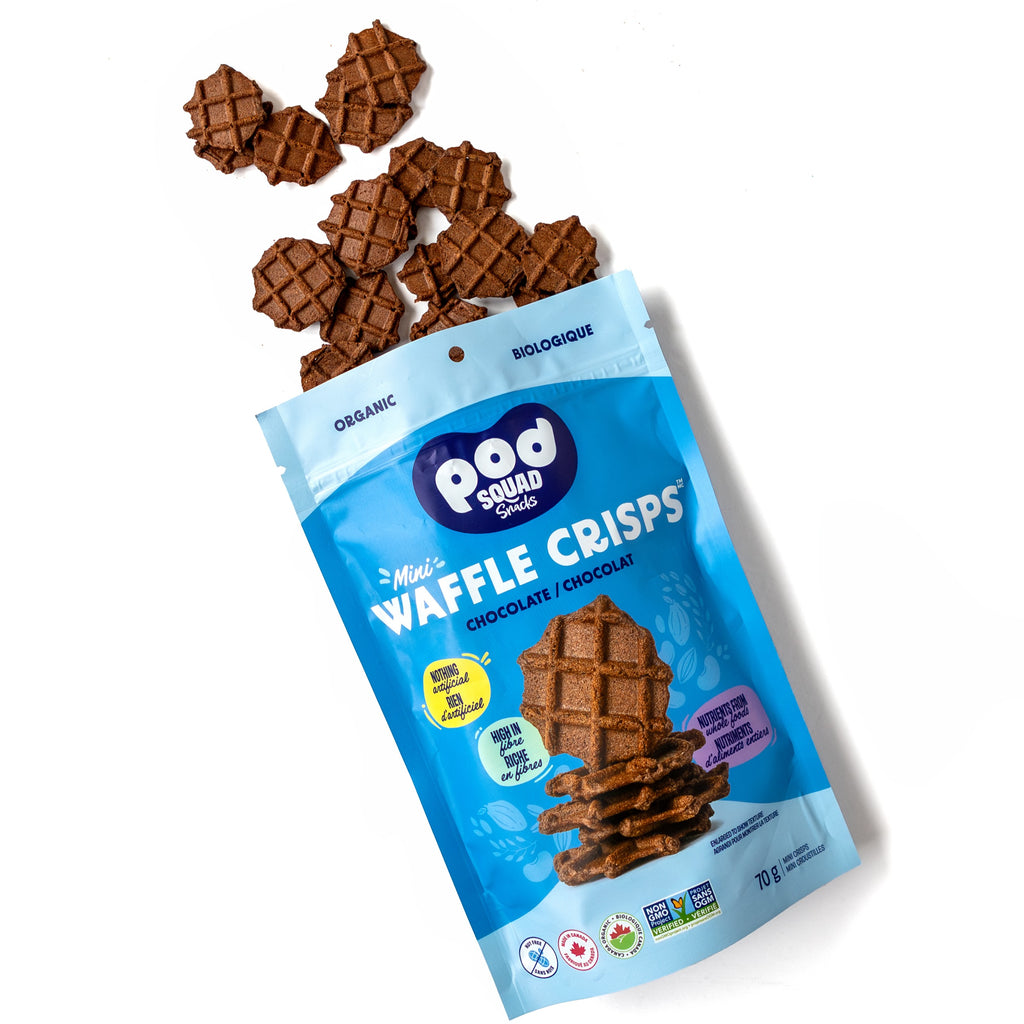 Pod Squad Snacks - Mini Waffle Crisps