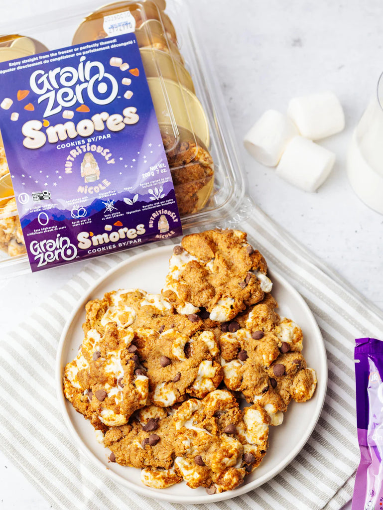 Nutritiously Nicole x Grain Zero - S'Mores Cookies