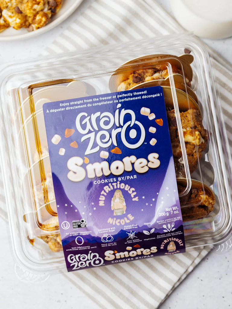 Nutritiously Nicole x Grain Zero - S'Mores Cookies