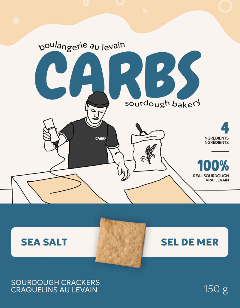 Carbs - Sourdough Crackers