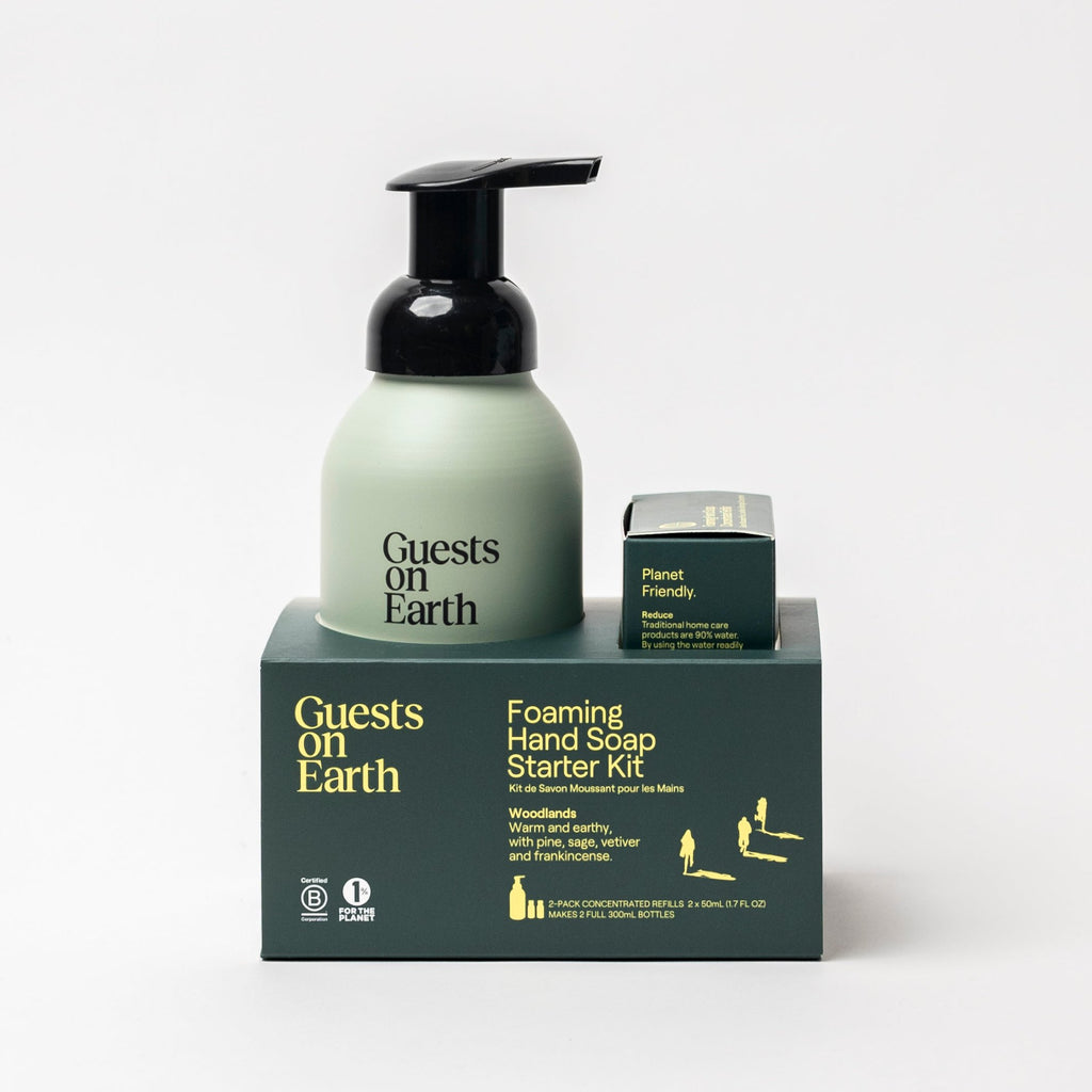 Guests on Earth - Reusable Foaming Hand Soap Kit