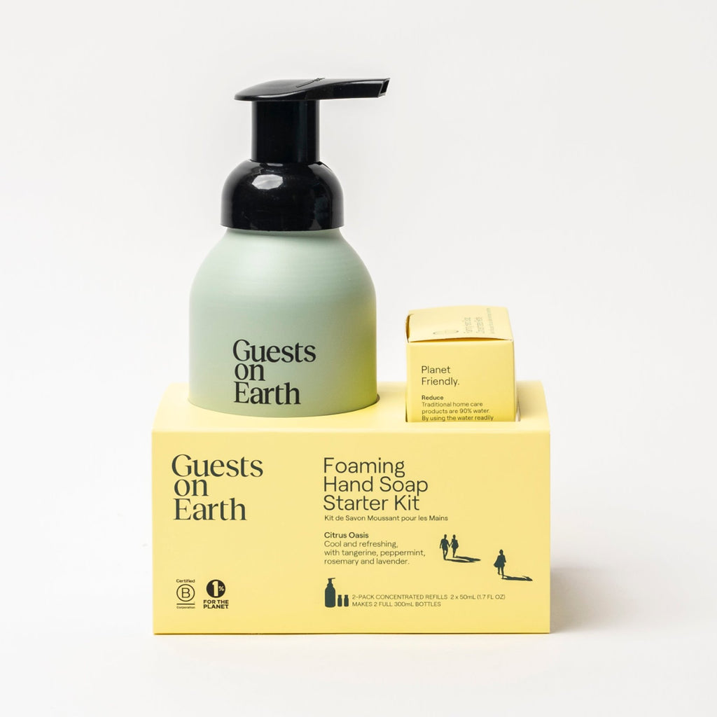 Guests on Earth - Reusable Foaming Hand Soap Kit