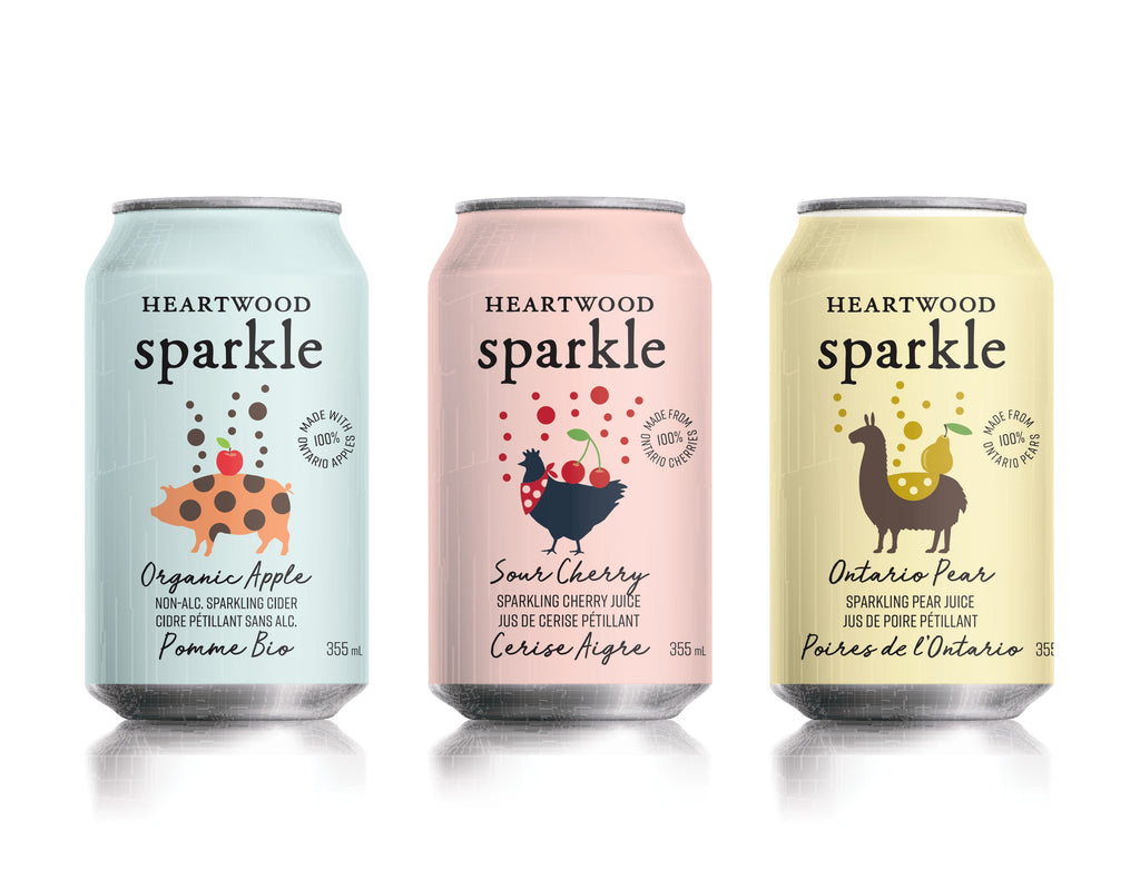 Heartwood Sparkle - Organic Sparkling Cider