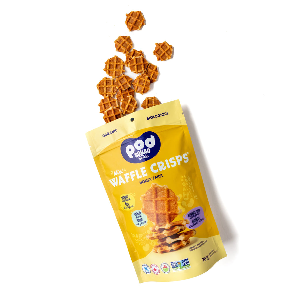 Pod Squad Snacks - Mini Waffle Crisps