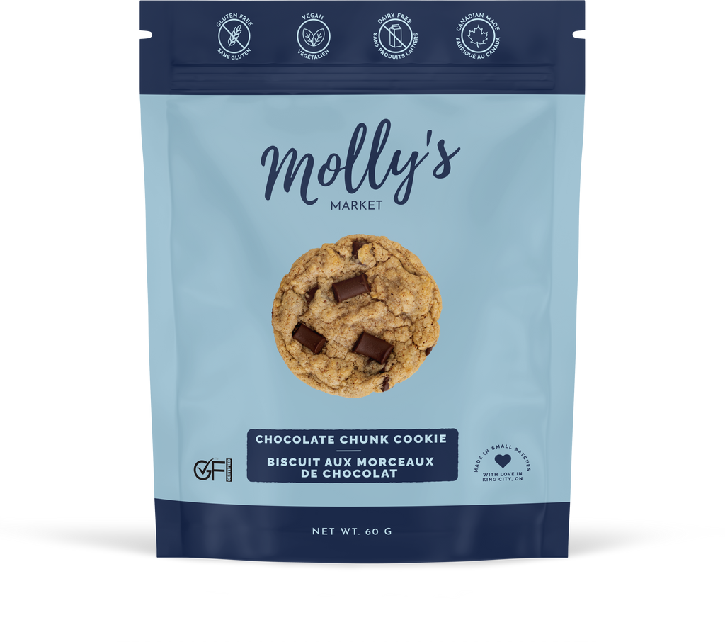 Molly's Market - Chocolate Chunk Cookie | Single-Serve Pouch