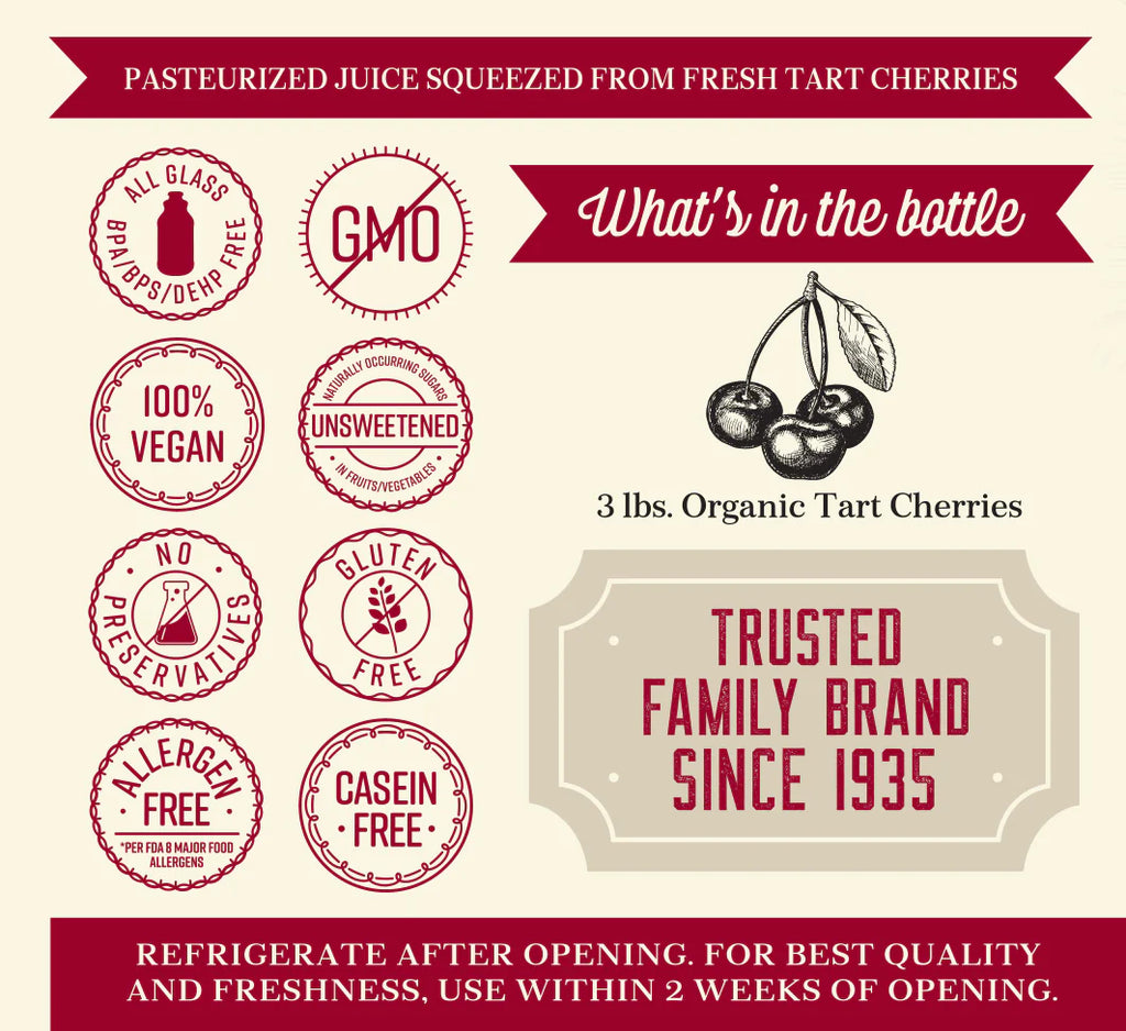Lakewood - Pure Organic Tart Cherry Juice