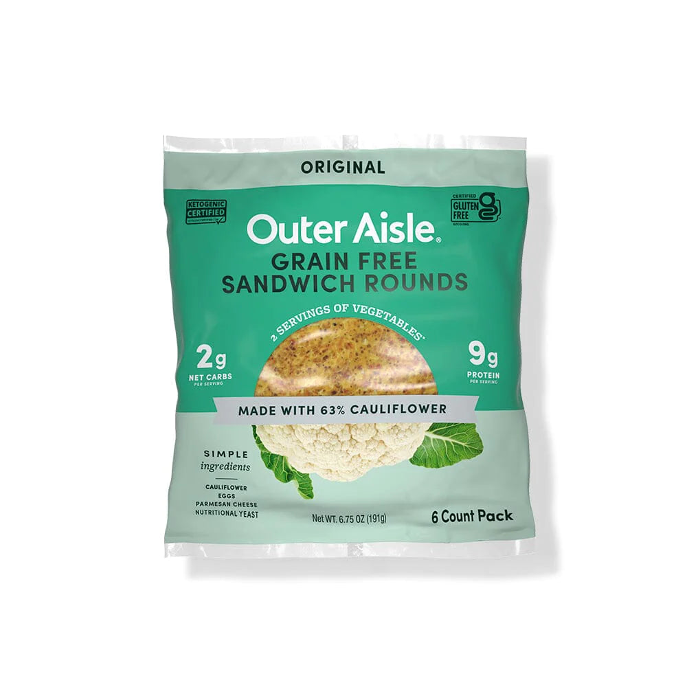 Outer Aisle - Cauliflower Sandwich Thins: Original