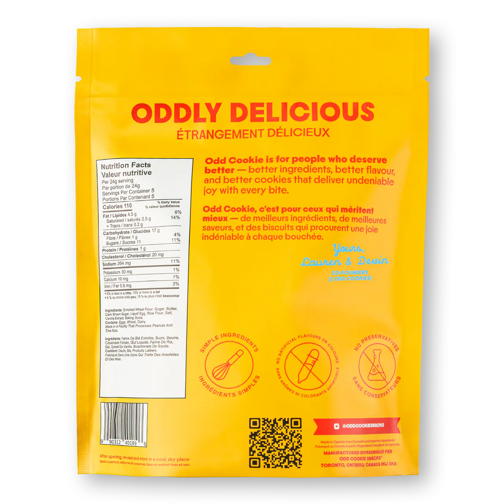 Odd Cookie Snacks - Cookie Brittle