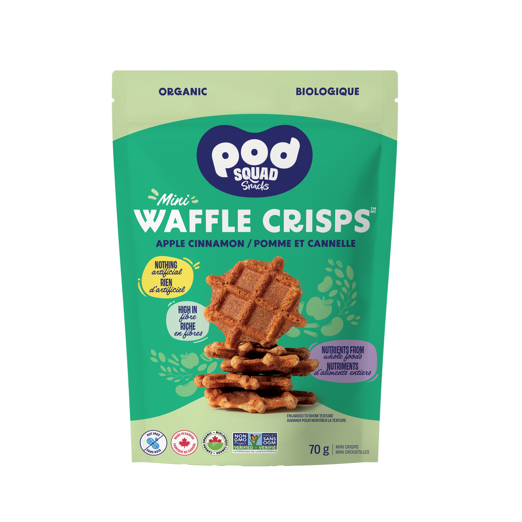 Pod Squad Snacks - Mini Waffle Crisps