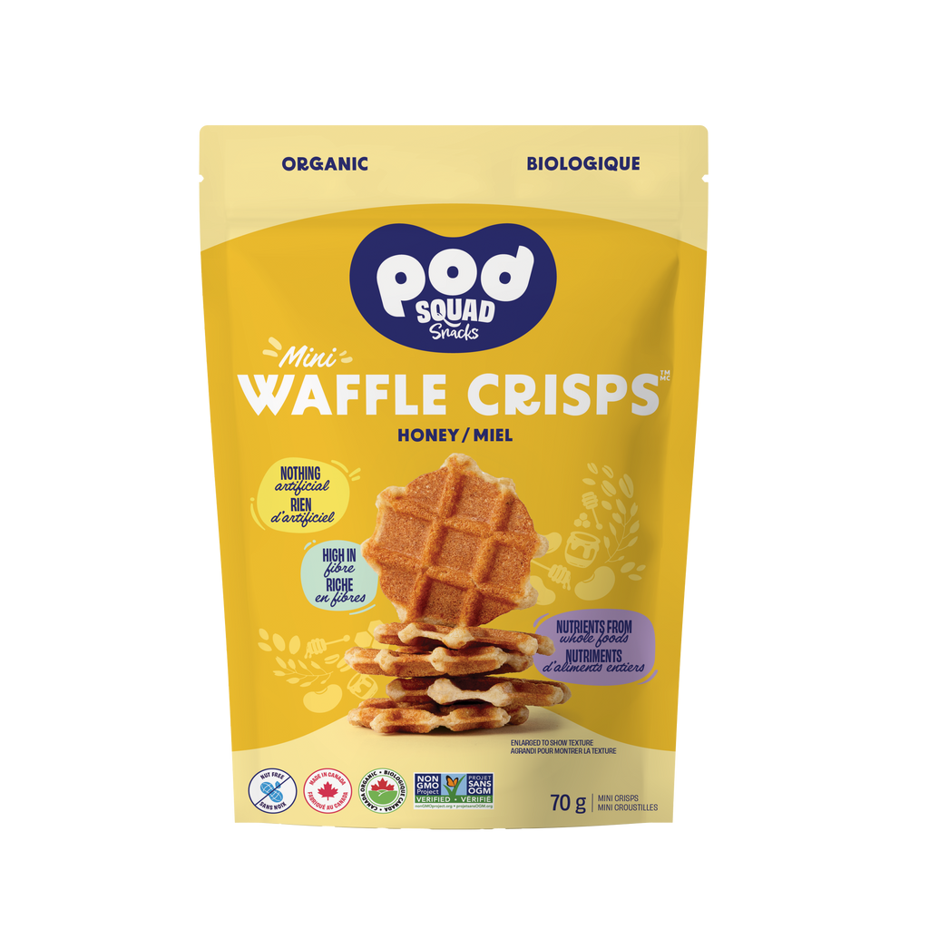Pod Squad Snacks - Mini Waffle Crisps
