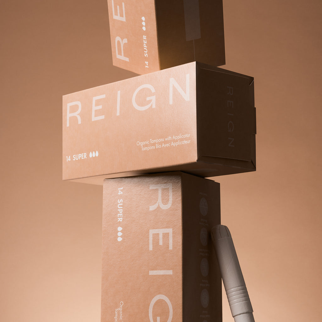 Reign - Organic Tampons with Applicator