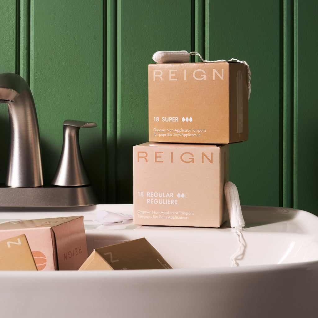 Reign - Organic Non-Applicator Tampons