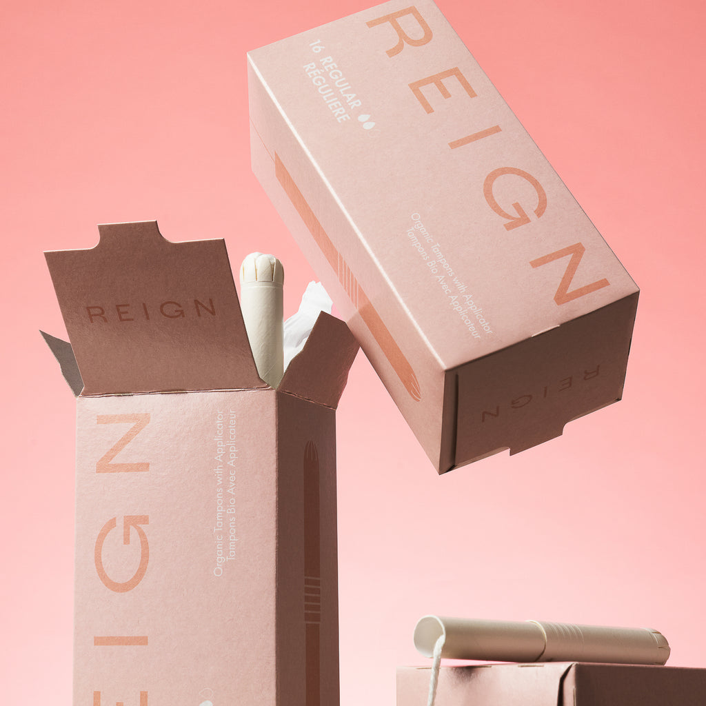 Reign - Organic Tampons with Applicator