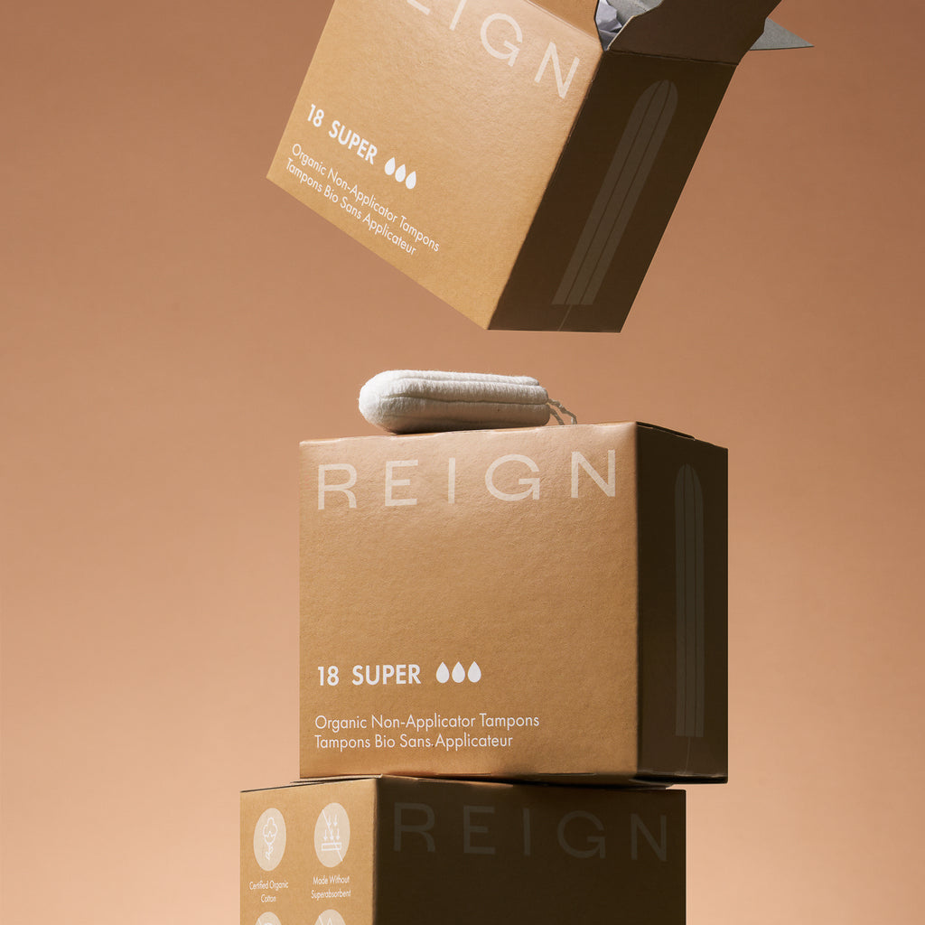 Reign - Organic Non-Applicator Tampons