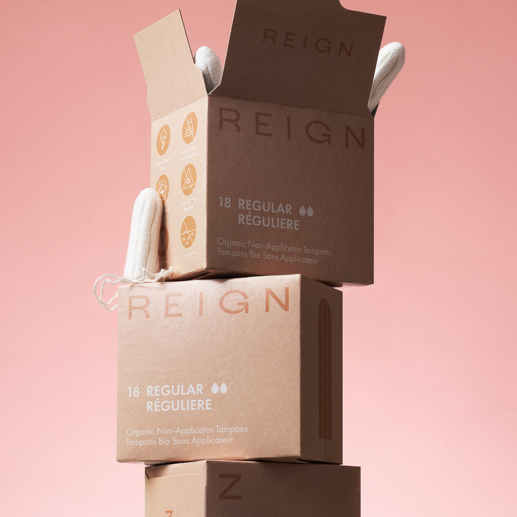 Reign - Organic Non-Applicator Tampons