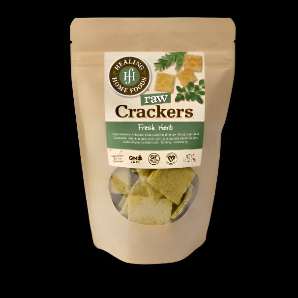 Healing Home - Fresh Herb Raw Crackers