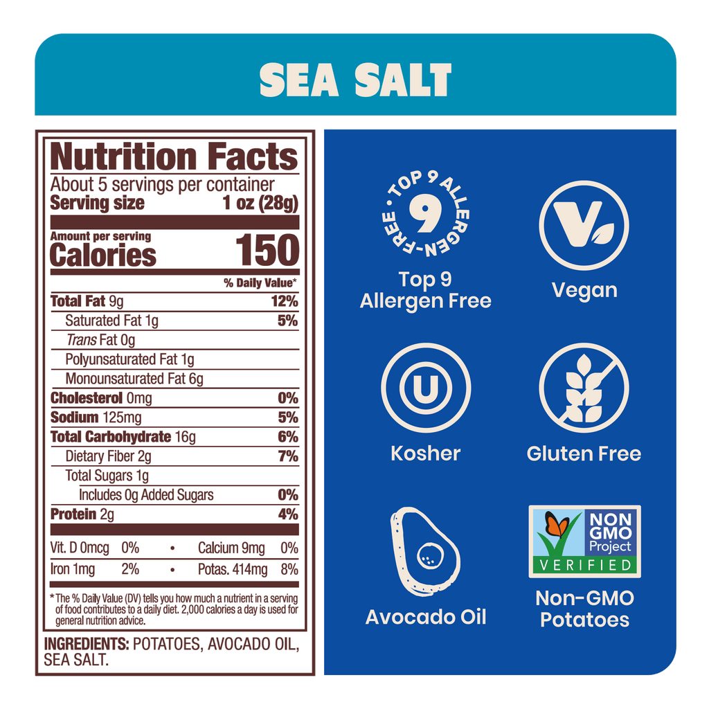 Jackson's - Kettle Cooked Sea Salt Chips