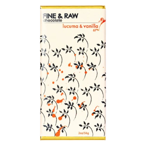 Fine & Raw - Lucuma & Vanilla Chocolate Bar