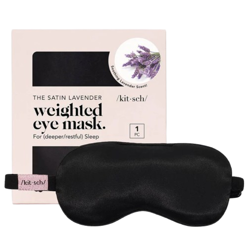 KITSCH - The Lavender Weighted Satin Eye Mask