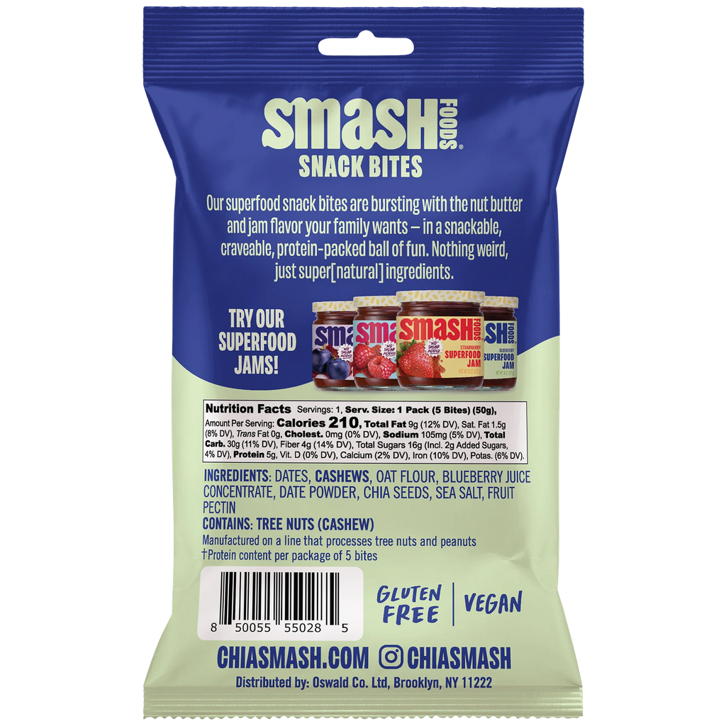 Smash Foods - Superfood Snack Bites