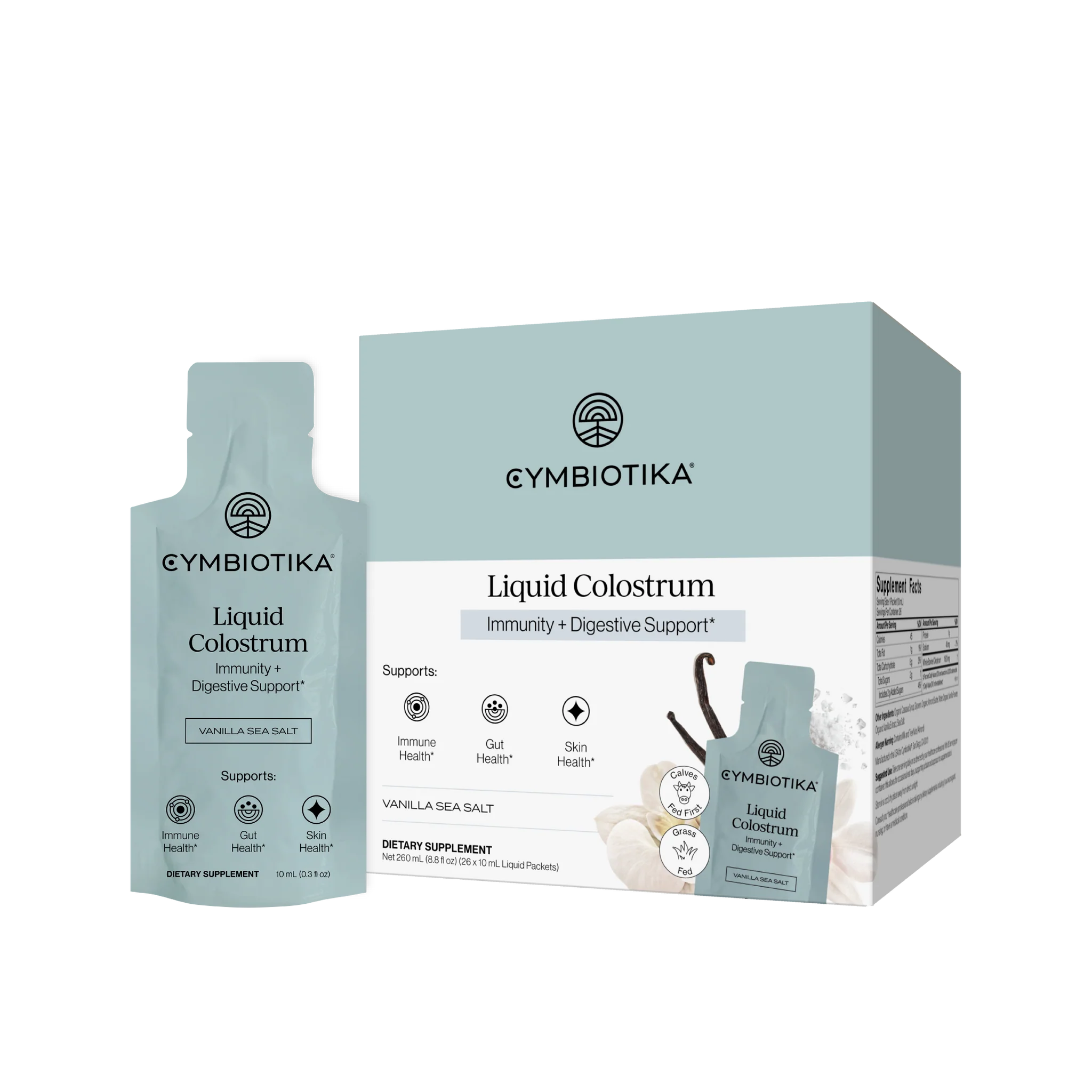 むー　cyミルク+モイスチャーパック Cymbiotika - Liquid Colostrum | Coco Market
