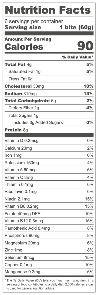 AIYANA Nutrition - Turkey Zucchini Bites